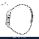 Maserati Epoca Chronograph Limited Edition Black Dial Silver Steel Strap Watch for Men - R8873618029
