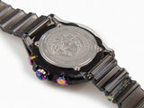 Versace Icon Active Chronograph Black Dial Grey Silicone Strap Watch for Men - VEZ701022