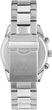 Maserati Attrazione Chronograph Black Dial Silver Steel Strap Watch for Men - R8853151010