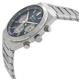 Seiko Conceptual Chronograph Blue Dial Silver Steel Strap Watch for Men- SSB453P1