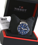 Tissot Seastar 1000 Powermatic 80 Blue Dial Silver Steel Strap Watch for Men - T120.407.11.041.03