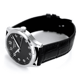 Tissot T-Sport Gent XL Black Dial Black Leather Strap Watch for Men - T116.410.16.057.00