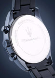 Maserati Attrazione Chronograph Blue Dial Blue Steel Strap Watch for Men - R8873626003
