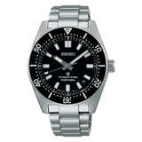 Seiko Prospex 1965 Heritage Divers Automatic Black Dial Silver Steel Strap Watch for Men - SPB453J1