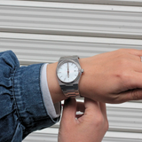 Tissot PRX Quartz Mother of Pearl Dial Silver Steel Strap Watch for Women- T137.210.11.111.00