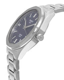 Tissot PRC 100 Solar Quartz Blue Dial Silver Steel Strap Watch for Men - T151.422.11.041.00