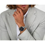 Maserati Sorpasso Chronograph Blue Dial Silver Steel Strap Watch for Men - R8873624004