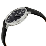 Tissot T Classic Dream Quartz Black Dial Black Leather Strap Watch for Men - T129.410.16.053.00