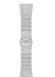 Tissot PRX Quartz Red Dial Silver Steel Strap Watch for Women - T137.210.11.421.00