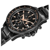 Maserati SFIDA Limited Edition Chronograph Black Dial Black Steel Strap Watch for Men - R8873640016