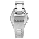 Maserati Competizione Chronograph Green Dial Silver Steel Strap Watch for Men - R8853100044