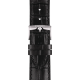 Tissot T-Sport Gent XL Black Dial Black Leather Strap Watch for Men - T116.410.16.057.00