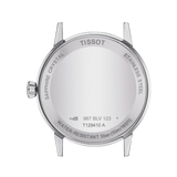Tissot T Classic Dream Quartz White Dial Brown Leather Strap Watch for Men - T129.410.16.013.00