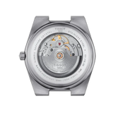 Tissot PRX Powermatic 80 18K Gold Brown Dial Silver Steel Strap Watch for Men - T931.407.41.291.00