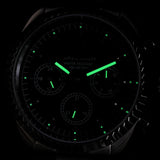 Maserati Competizione Chronograph Green Dial Silver Steel Strap Watch for Men - R8853100044