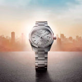Tissot PRC 100 Solar Quartz Silver Dial Silver Steel Strap Watch for Men - T151.422.11.031.00