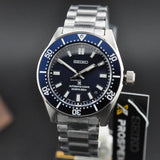 Seiko Prospex 1965 Heritage Diver’s Automatic Blue Dial Silver Steel Strap Watch for Men - SPB451J1