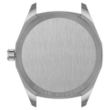 Tissot PRC 100 Solar Quartz Silver Dial Brown Leather Strap Watch for Men - T151.422.16.031.00