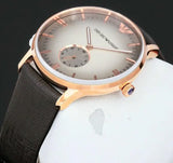 Emporio Armani Gianni Gray Dial Brown Leather Strap Watch for Men - AR1723