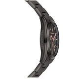 Maserati Attrazione Chronograph Black Dial Black Steel Strap Watch for Men - R8853151001