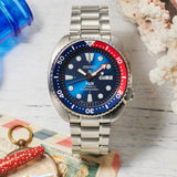 Seiko Prospex Sea Padi Blue Dial Silver Steel Strap Watch for Men - SRPE99K1