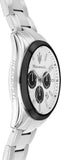 Maserati Attrazione Chronograph White Dial Silver Steel Strap Watch for Men - R8853151004