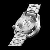 Seiko Prospex 1968 Heritage Divers GMT The Great Wave Limited Edition Blue Dial Silver Steel Strap Watch for Men - SPB509J1