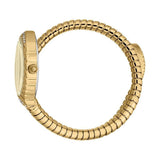 Just Cavalli Specchio Gold Dial Gold Steel Strap Watch for Women - JC1L322M0025