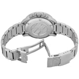 Emporio Armani World Explorer Chronograph Blue Dial Silver Steel Strap Watch for Men - AR11681