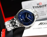 Tissot Chemin Des Tourelles Powermatic 80 Blue Dial Silver Steel Strap Watch for Men - T139.407.11.048.00