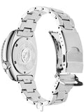 Seiko US Special Edition Automatic Green Dial Silver Steel Strap Watch for Men - SRPH57