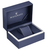 Maserati Competizione Diver Blue Dial Two Tone Steel Strap Watch for Men - R8873600010