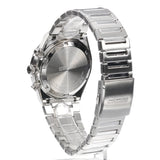 Seiko Conceptual Chronograph Blue Dial Silver Steel Strap Watch for Men- SSB453P1