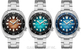 Seiko Prospex US Special Edition King Turtle Automatic Brown Dial Silver Steel Strap Watch for Men - SRPH55