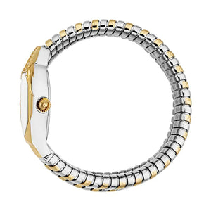 Just Cavalli Cristallo Mother of Pearl Dial Two Tone Steel Strap Watch for Women - JC1L307M0055