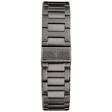 Maserati Velocità Chronograph Blue Dial Black Steel Strap Watch for Men - R8873652004