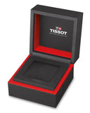 Tissot PRC 100 Solar Quartz Silver Dial Brown Leather Strap Watch for Men - T151.422.16.031.00