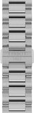 Tissot PRC 100 Solar Quartz Silver Dial Silver Steel Strap Watch for Men - T151.422.11.031.00