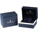 Maserati Velocità Chronograph White Dial Silver Steel Strap Watch for Men - R8873652007