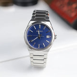 Seiko Conceptual Blue Dial Silver Steel Strap Watch for Men - SUR555P1