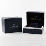 Maserati Successo Chronograph Ice Blue Dial Silver Steel Strap Watch for Men - R8873621044