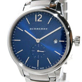 Burberry Classic Blue Dial Silver Steel Strap Watch for Men - BU10007