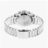 Seiko Conceptual Chronograph White Dial Silver Steel Strap Watch for Men - SSB451P1