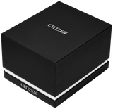 Citizen Tsuyosa 60 Automatic Black Dial Silver Steel Strap Watch for Men - NK0020-55E