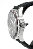 Emporio Armani Diver Black Dial Black Silicon Strap Watch for Men - AR11341