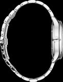 Seiko Presage Cocktail Time Automatic Green Dial Silver Steel Strap Watch for Men - SRPE15J1