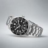 Seiko Prospex 1965 Heritage Divers Automatic Black Dial Silver Steel Strap Watch for Men - SPB453J1