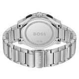 Hugo Boss Peak 2.0 Chronograph Blue Dial SIlver Steel Strap Watch for Men - 1514189