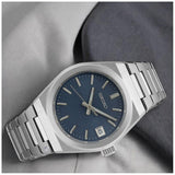 Seiko Conceptual Blue Dial Silver Steel Strap Watch for Men - SUR555P1