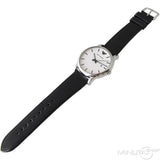 Emporio Armani Luigi White Dial Black Leather Strap Watch for Men - AR1694